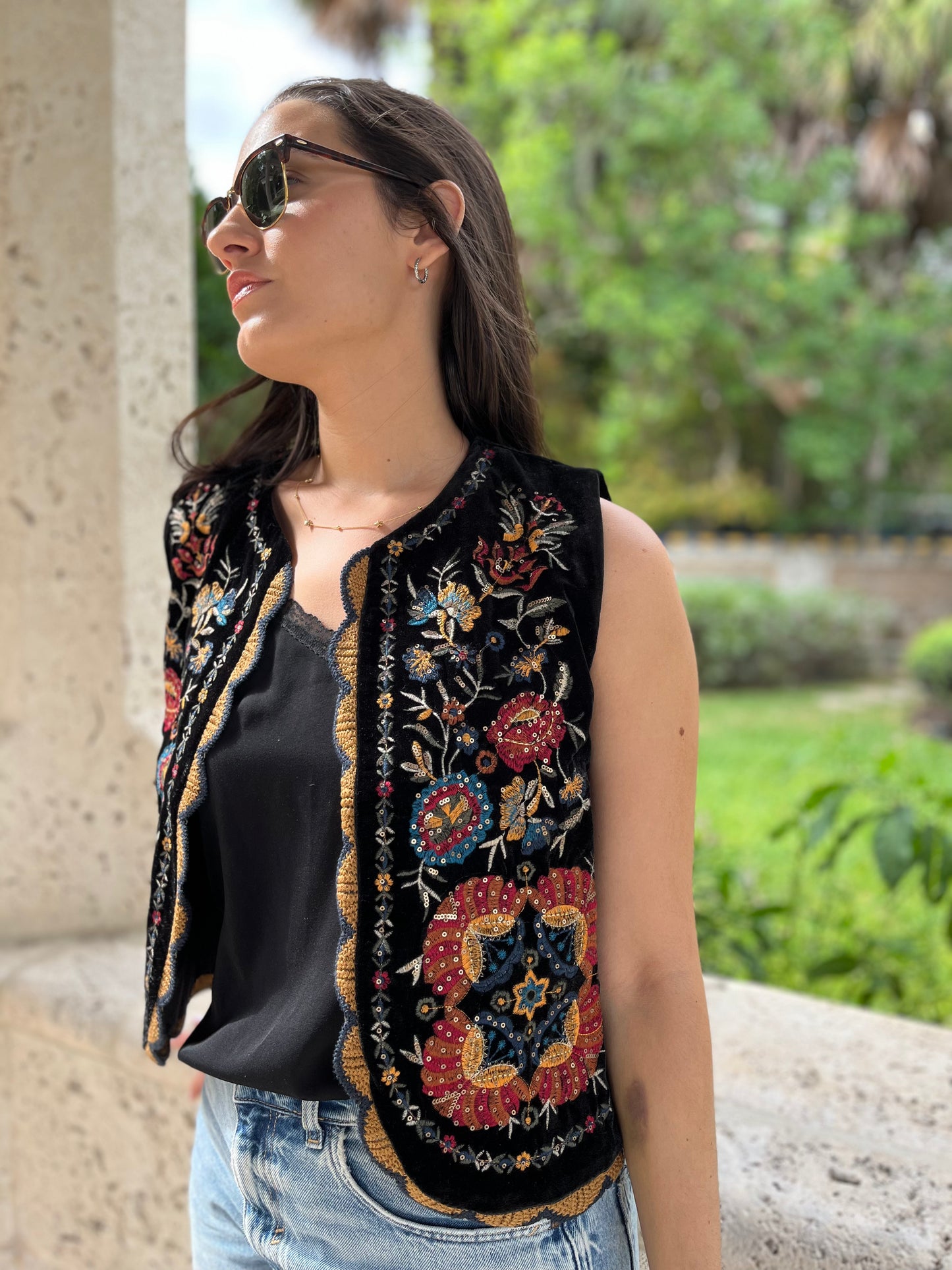 Vest " Garden "