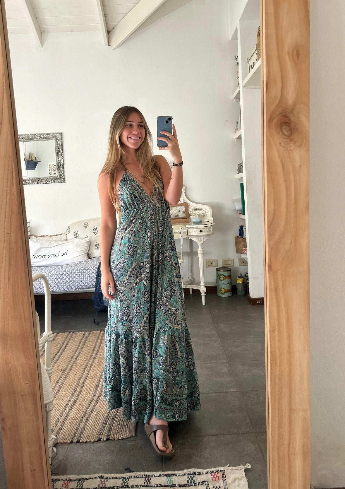 Amazonia Silk Dress