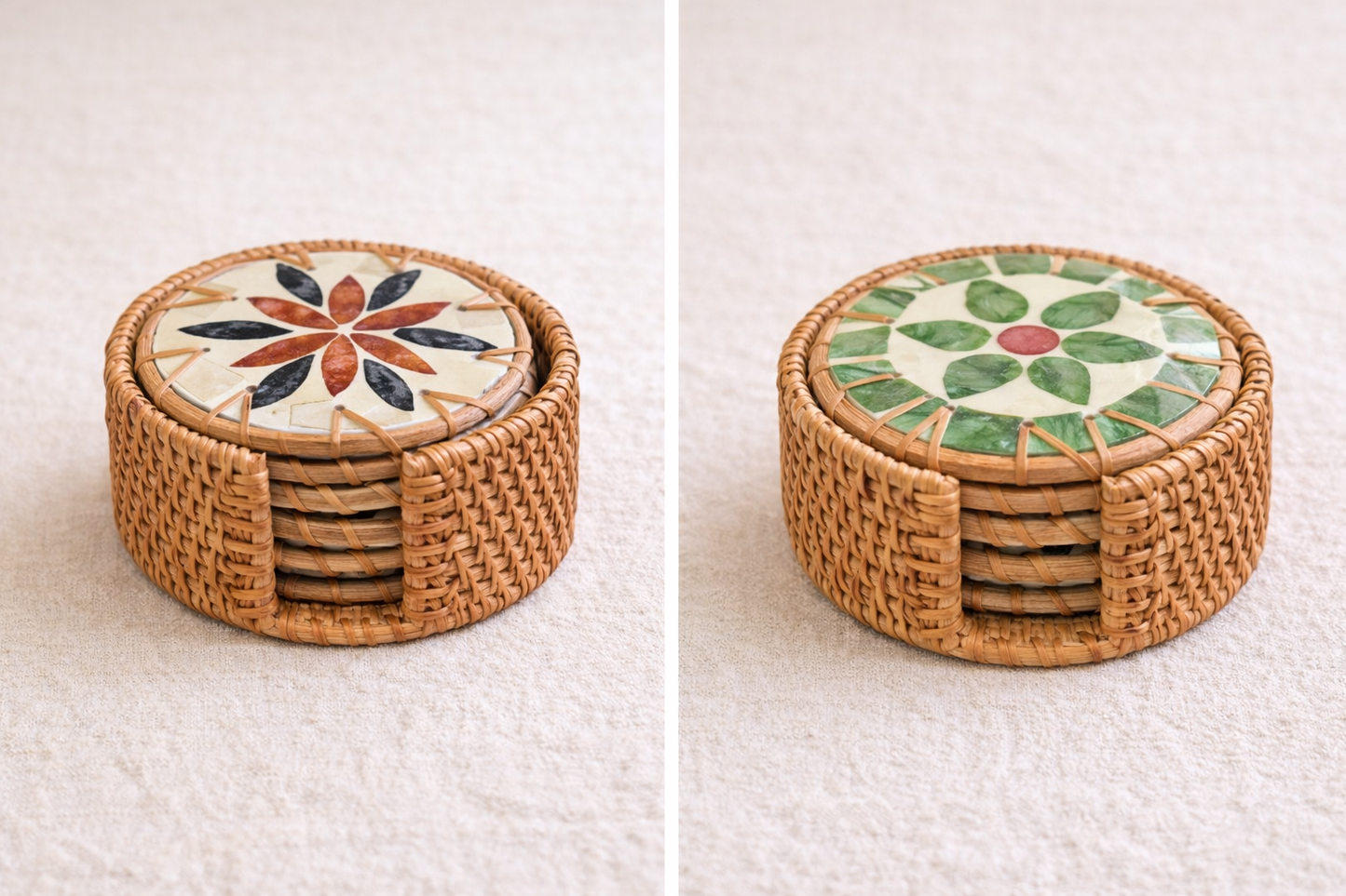 Vine Mosaic Coasters