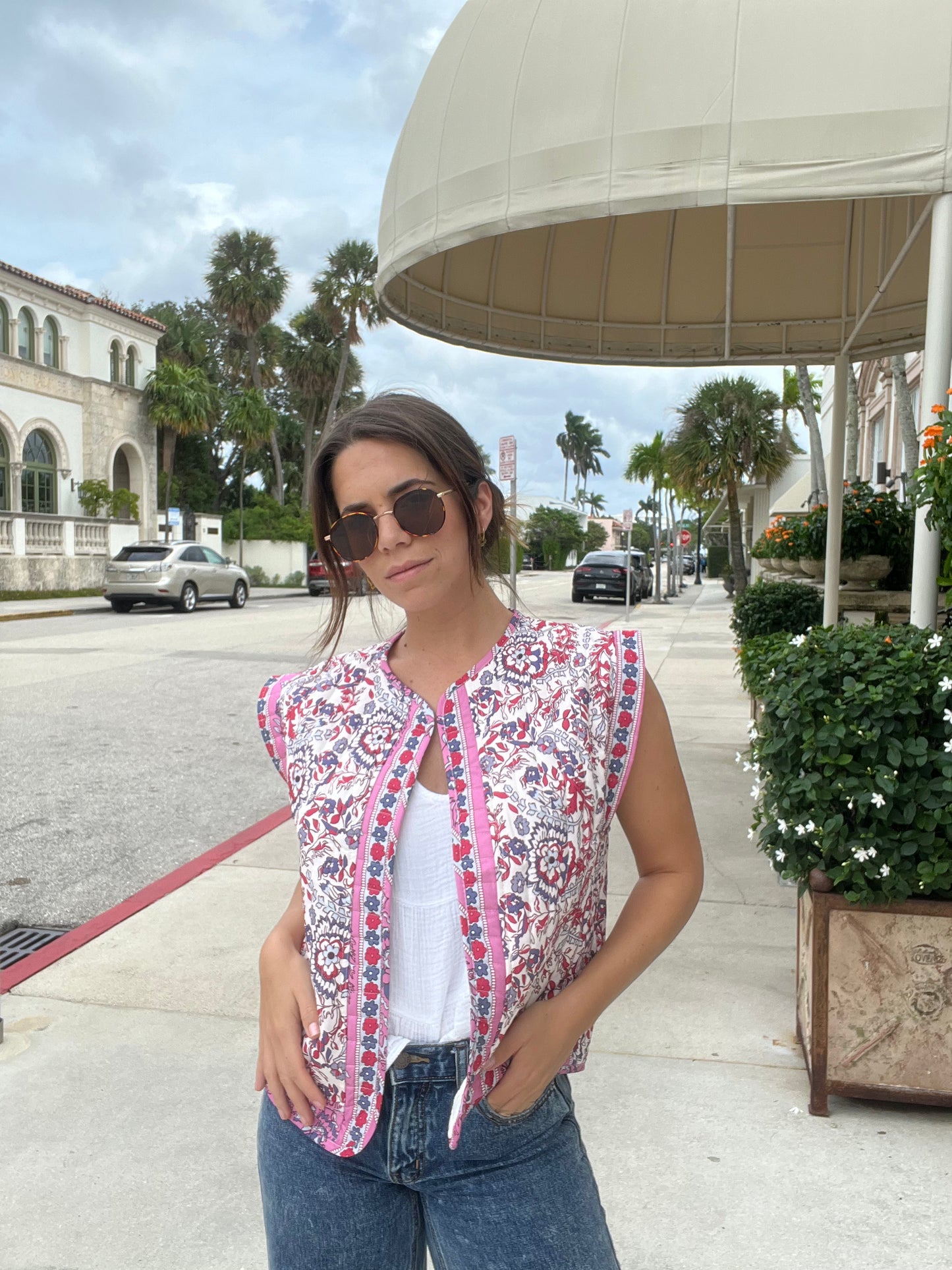 Vest " Peony "