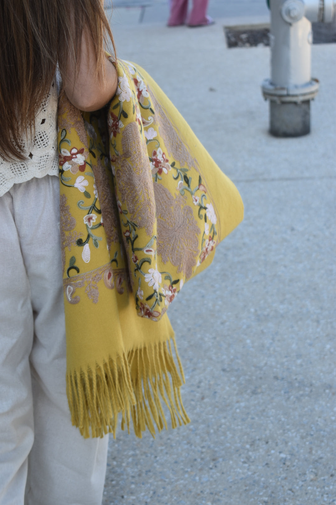 Lisianthus Cashmere Stole