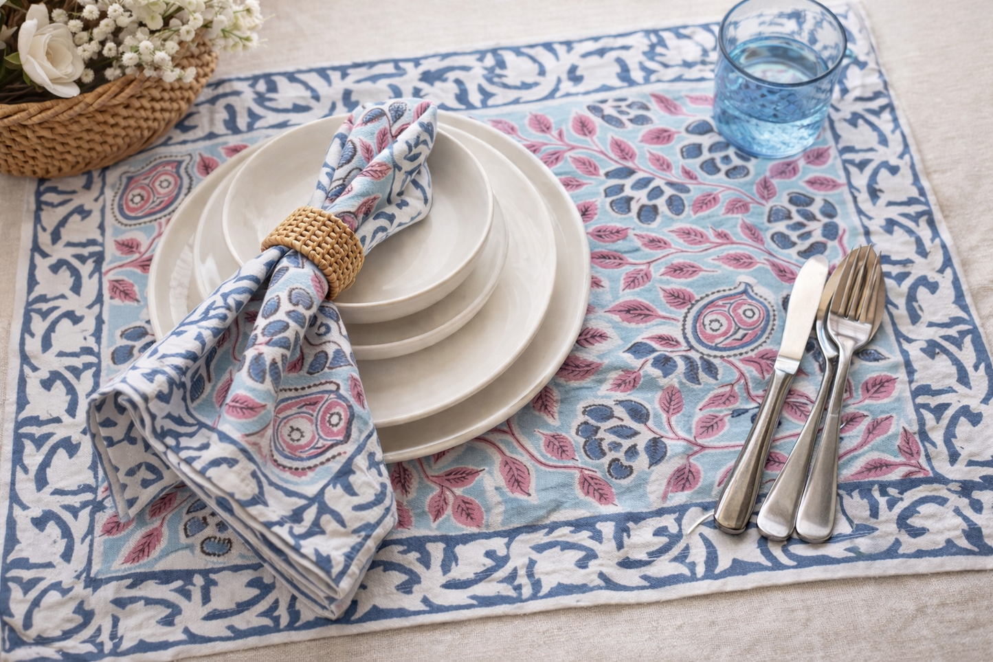 Secret Garden Placemat & Napkin Set