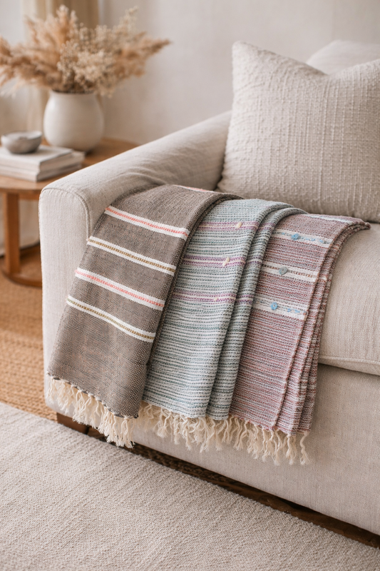 Terra woven throw